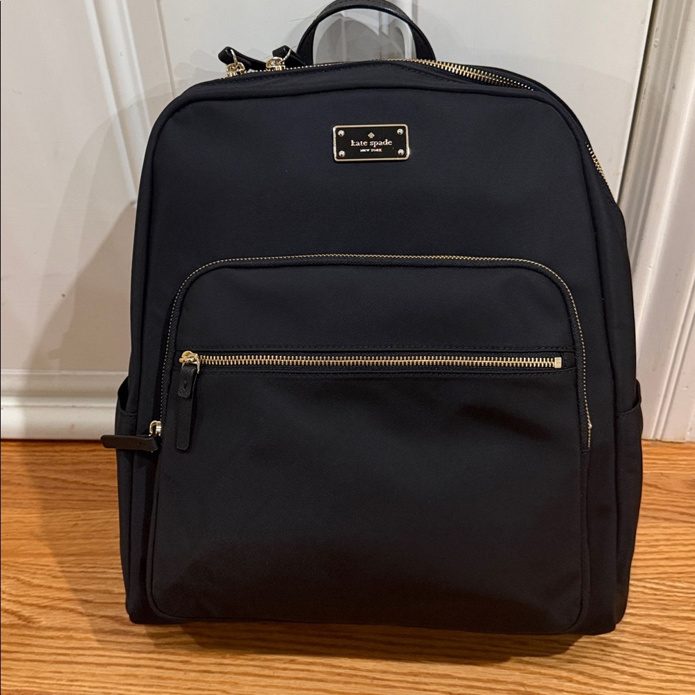 New with tag Kate Spade black backpack